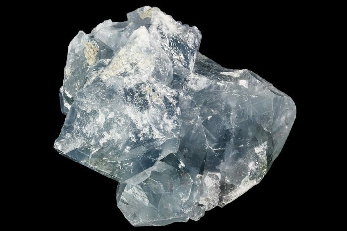Sky Blue Celestine (Celestite) Crystal Cluster - Madagascar #106681